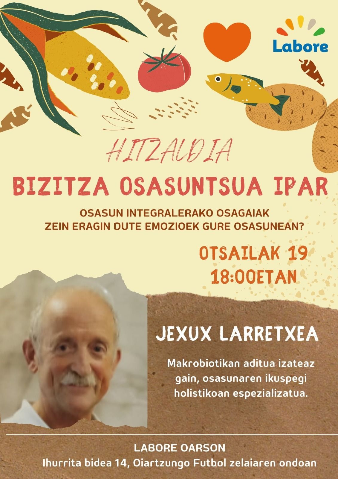 Osasun holistikoa hizketagai