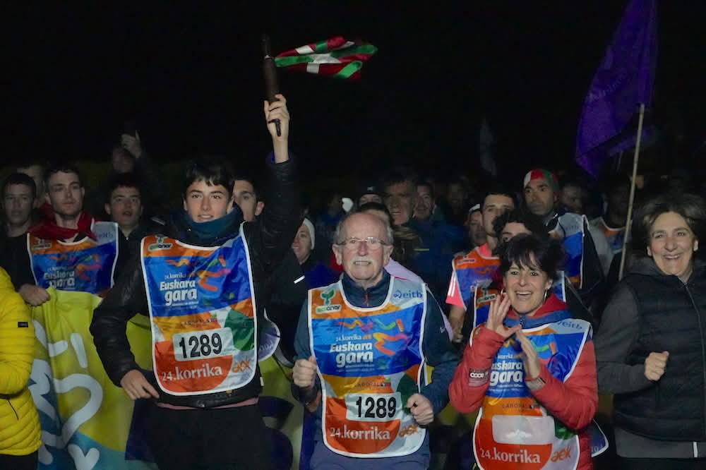 Korrikan parte hartu dugu Laborezainok