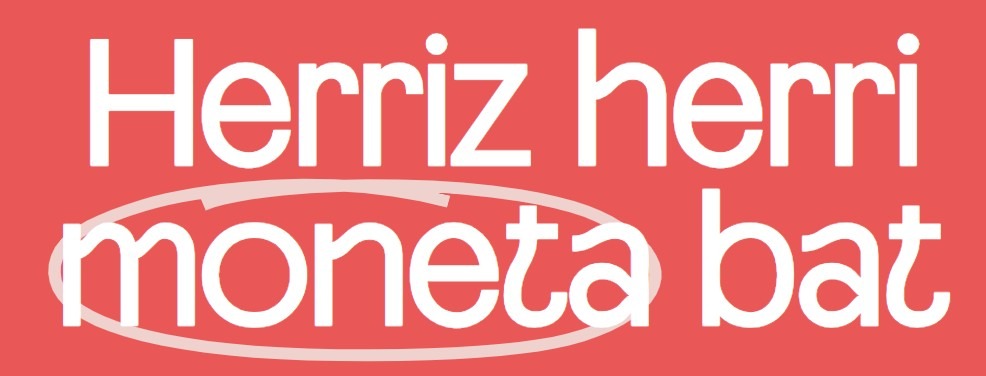 Gure monetaren aurkezpena Laborezainontzat